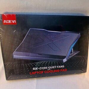 Laptop Cooling Pad six core quiet fans Notebook Cooler Stand Holder